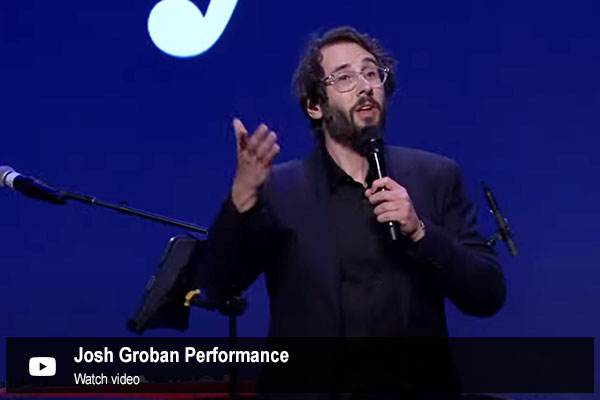 Founders ball - Josh Groban